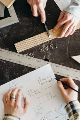 Die Planung und Organisation bei Tischlerarbeiten sind das A und O